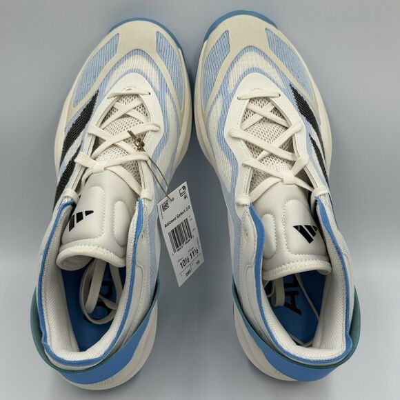 Adidas Adizero Select 2.0 White Cobalt Blue Basketball Shoe IE7869 Men Size 10.5 main image 6